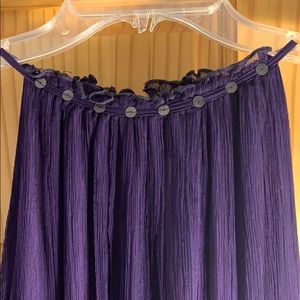 Interlud Sleeveless Gauzy Dress, L